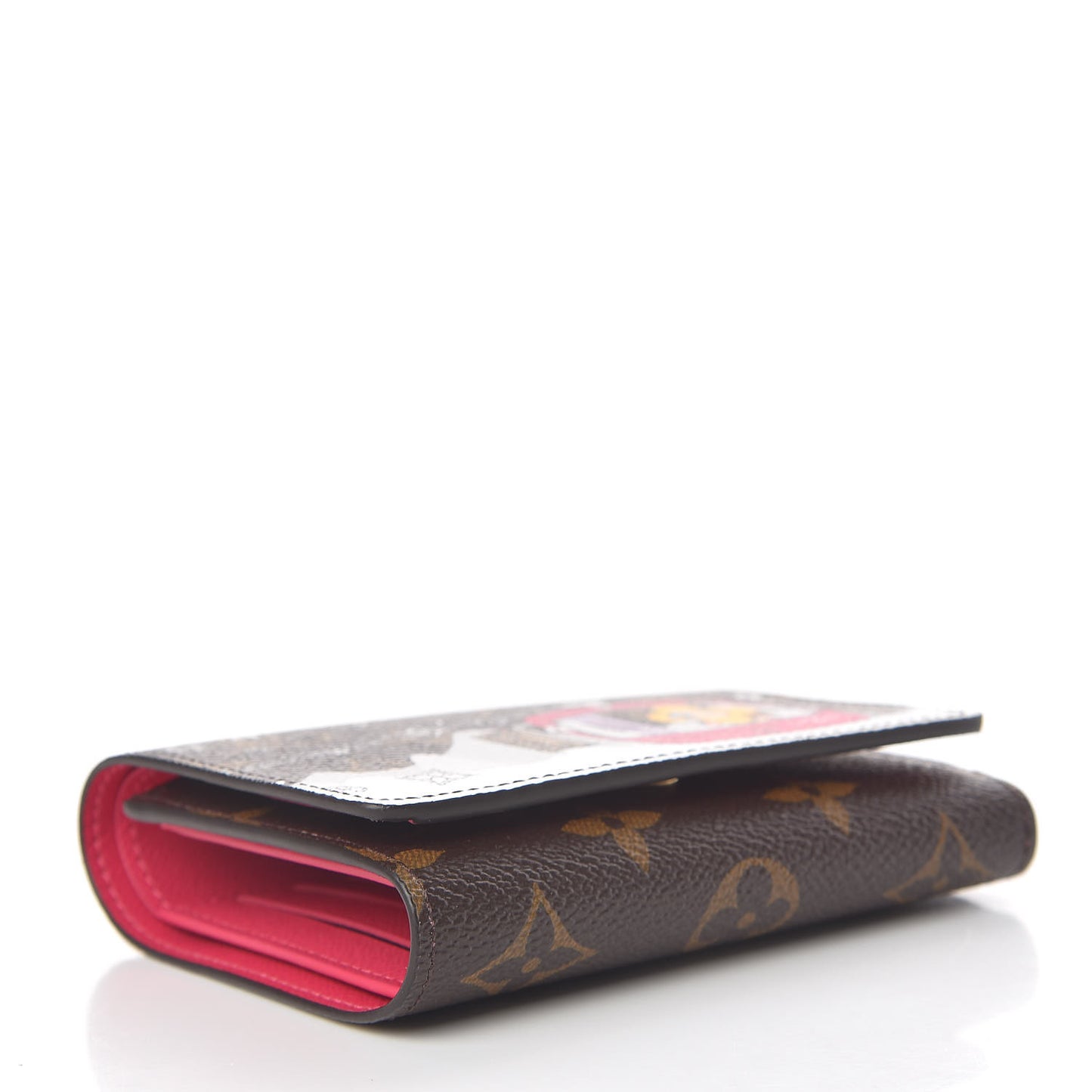 Monogram 2019 Christmas Animation Victorine Wallet Fuchsia