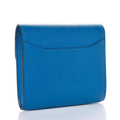 Hermes Epsom Constance Short Wallet Bleu Zanzibar 3 of 8