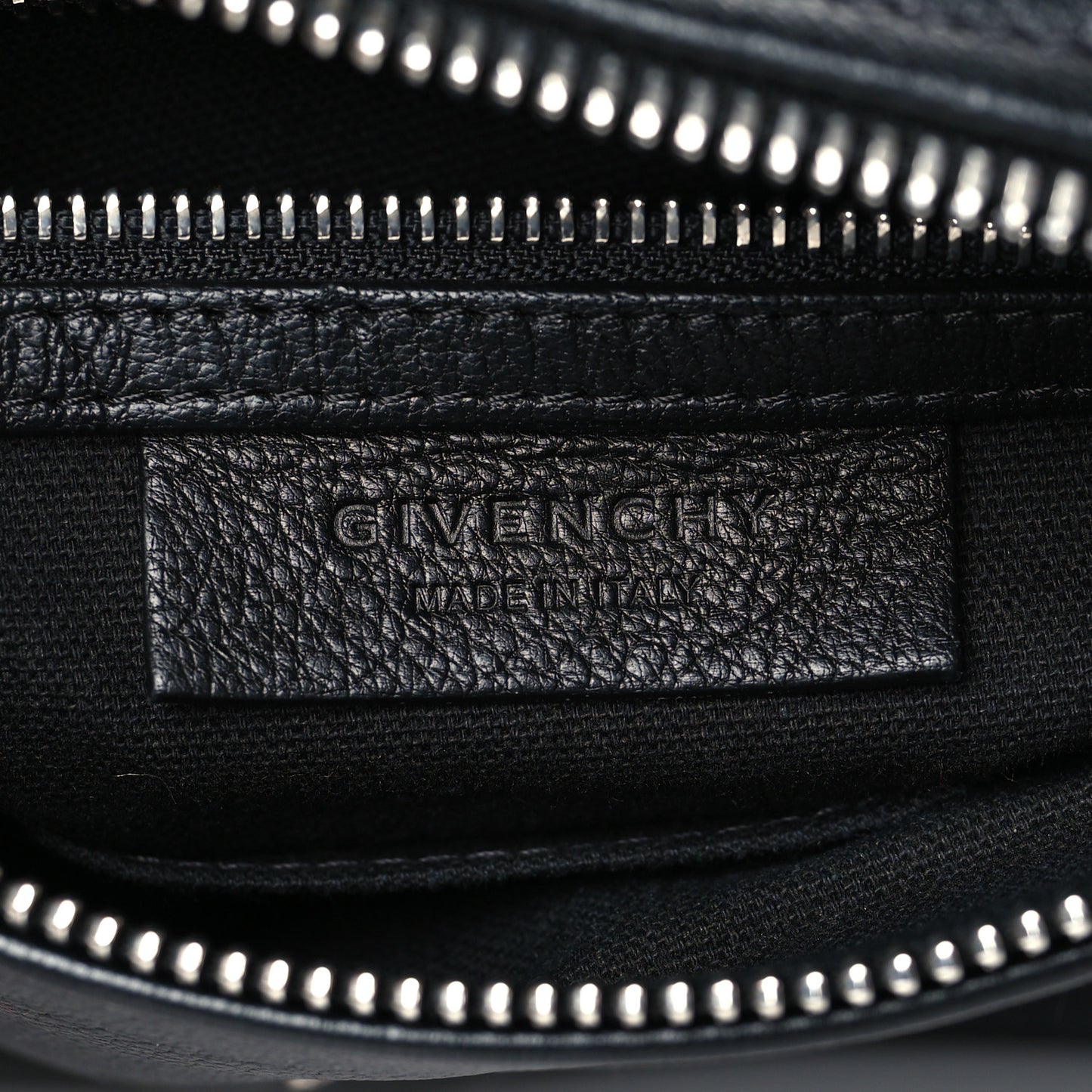 Sugar Goatskin Small Pandora Black