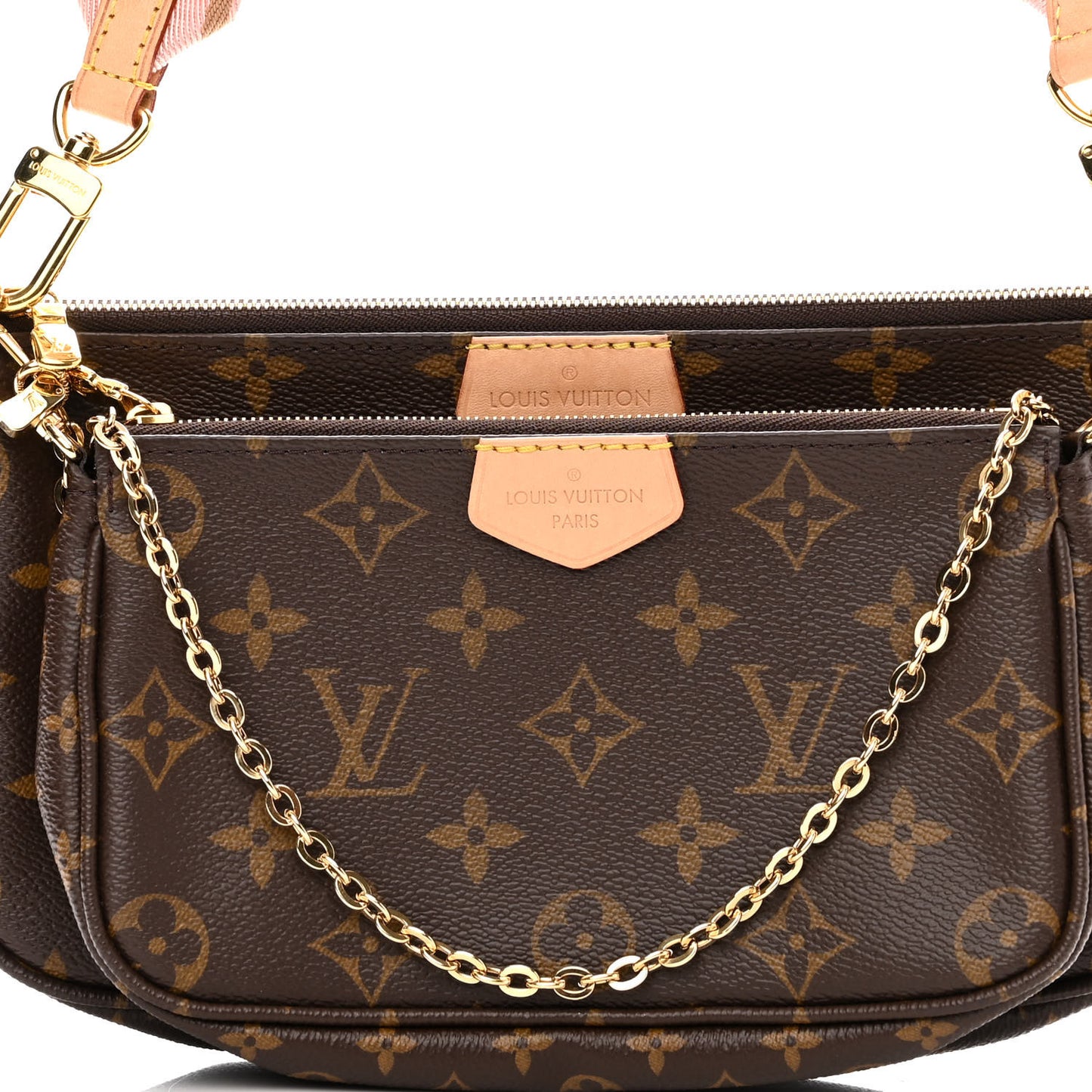 Monogram Multi Pochette Accessories Rose Clair