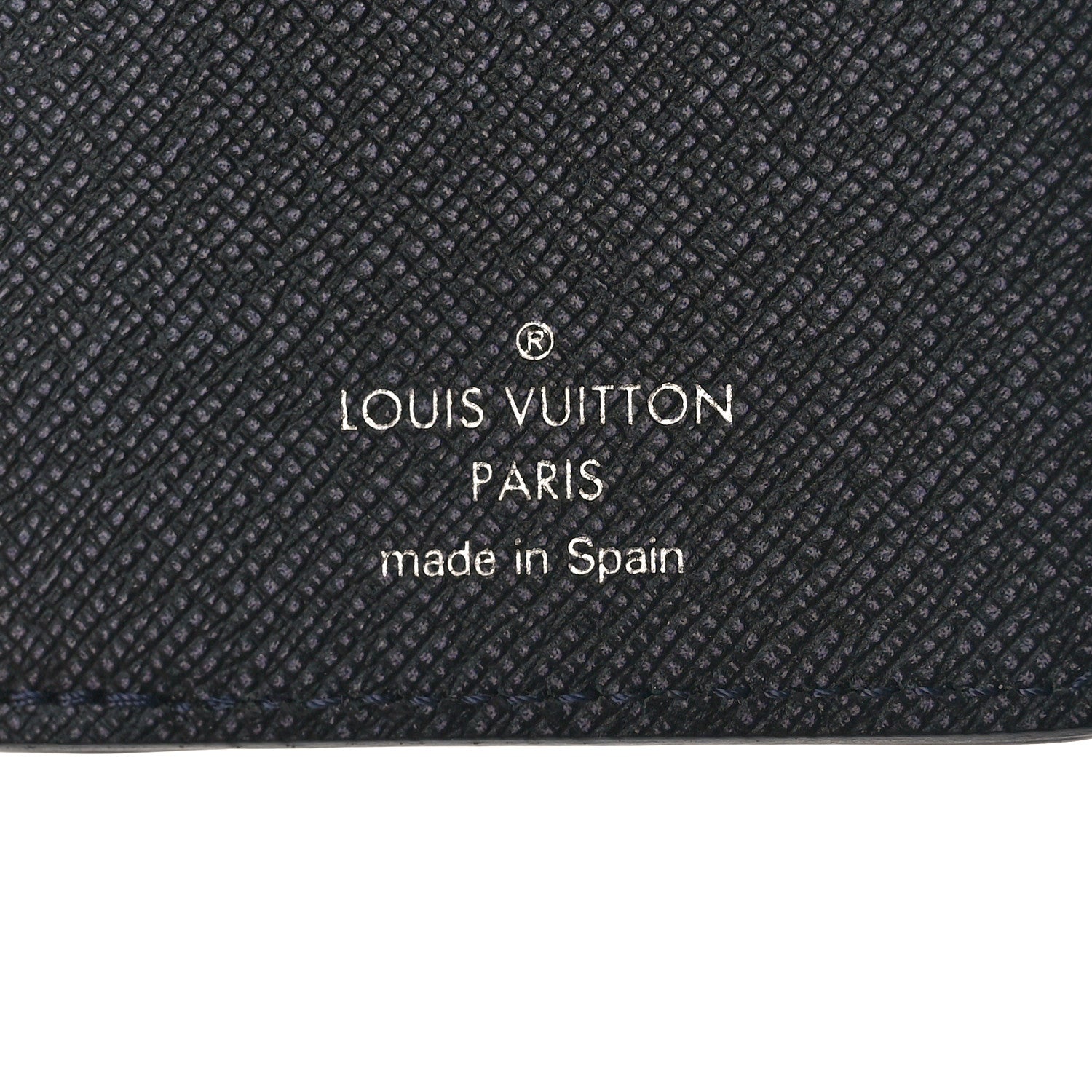 Louis Vuitton Monogram LV Record Pocket Organizer NM Blue 6 of 9