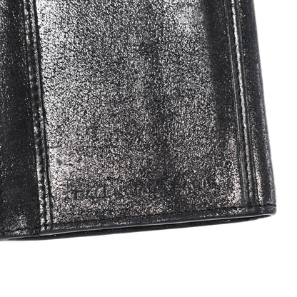 Balenciaga Metallic Calfskin Milkyway Platre Continental Wallet Black 6 of 6