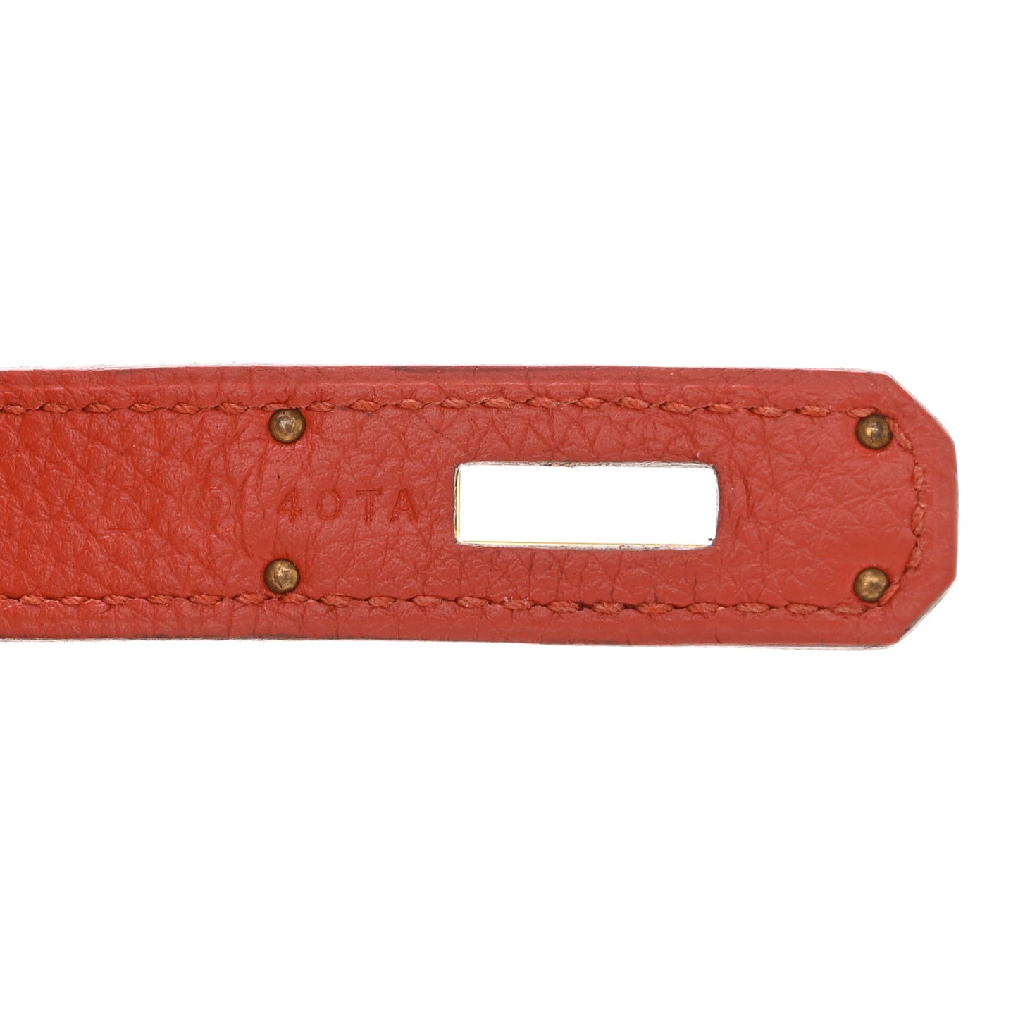 Togo Birkin 35 Rouge Casaque