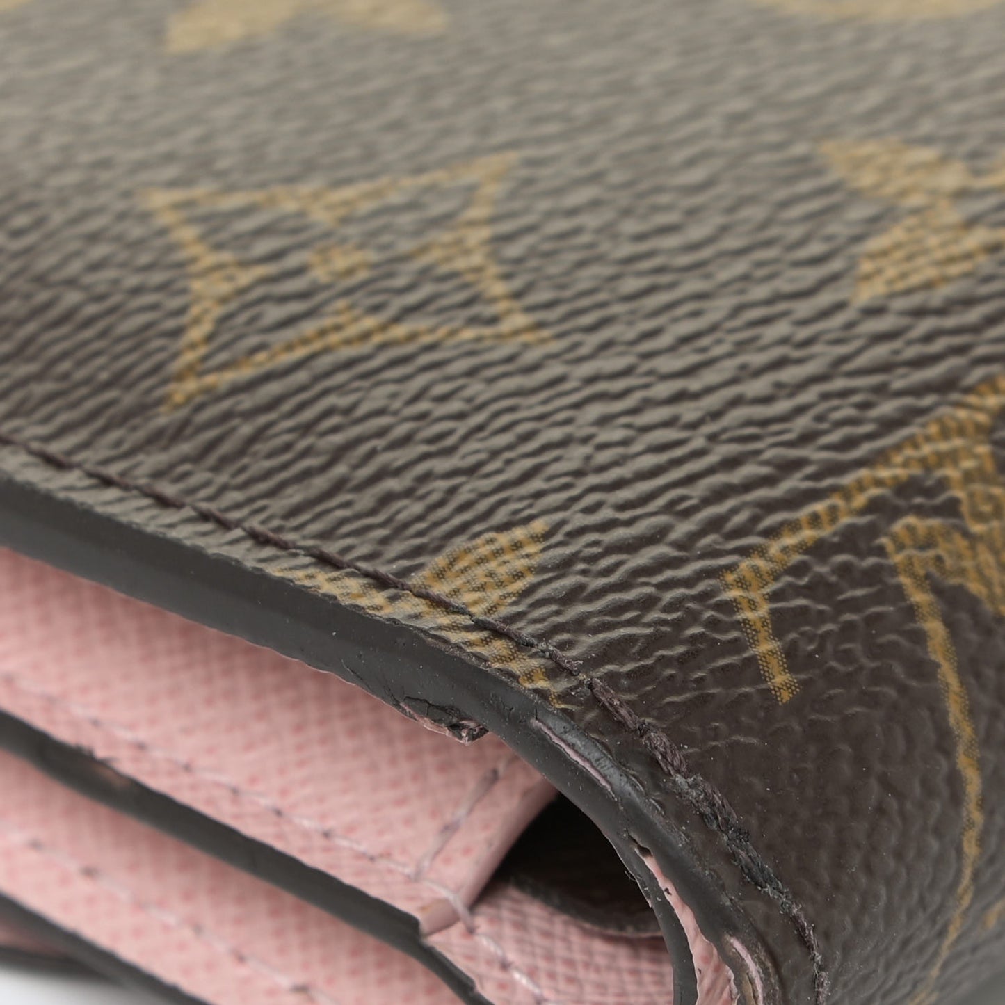 Monogram Ariane Compact Wallet Rose Ballerine