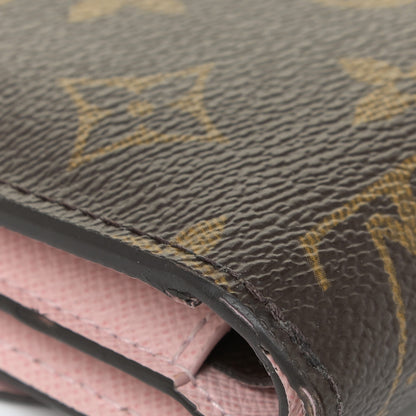 Louis Vuitton Monogram Ariane Compact Wallet Rose Ballerine 14 of 18
