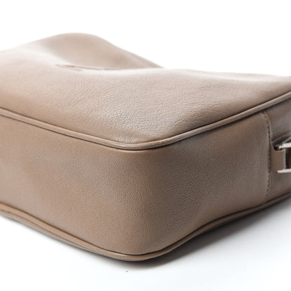 Saint Laurent Lambskin Monogram Small Lou Camera Bag Dark Beige 7 of 10