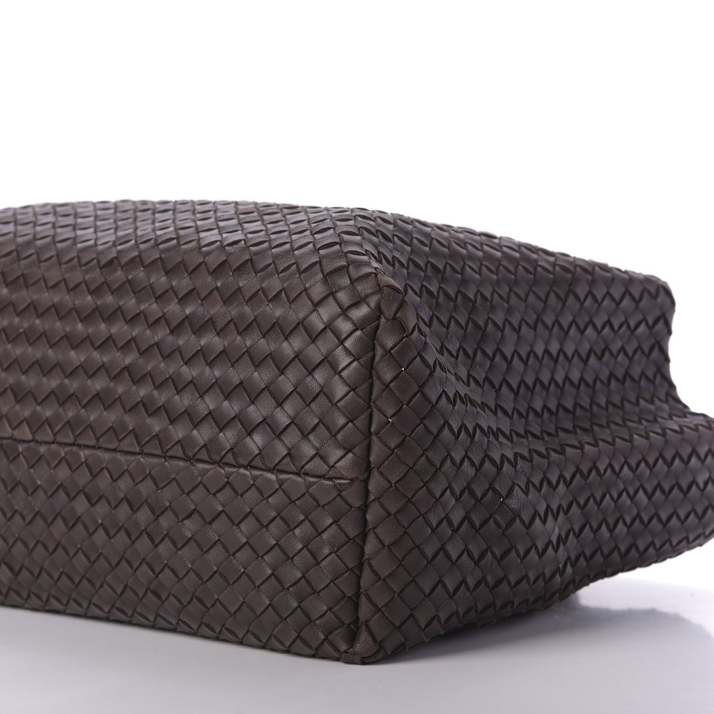 Nappa Intrecciato Medium Cabat Ebano