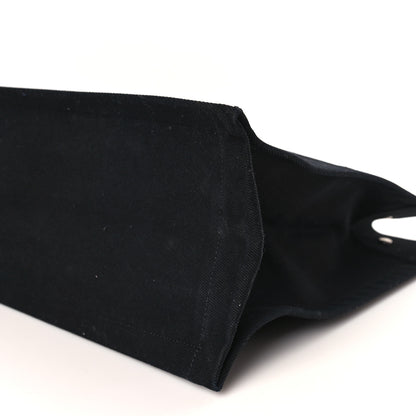 Saint Laurent Linen Calfskin Rive Gauche Tote Black 8 of 8