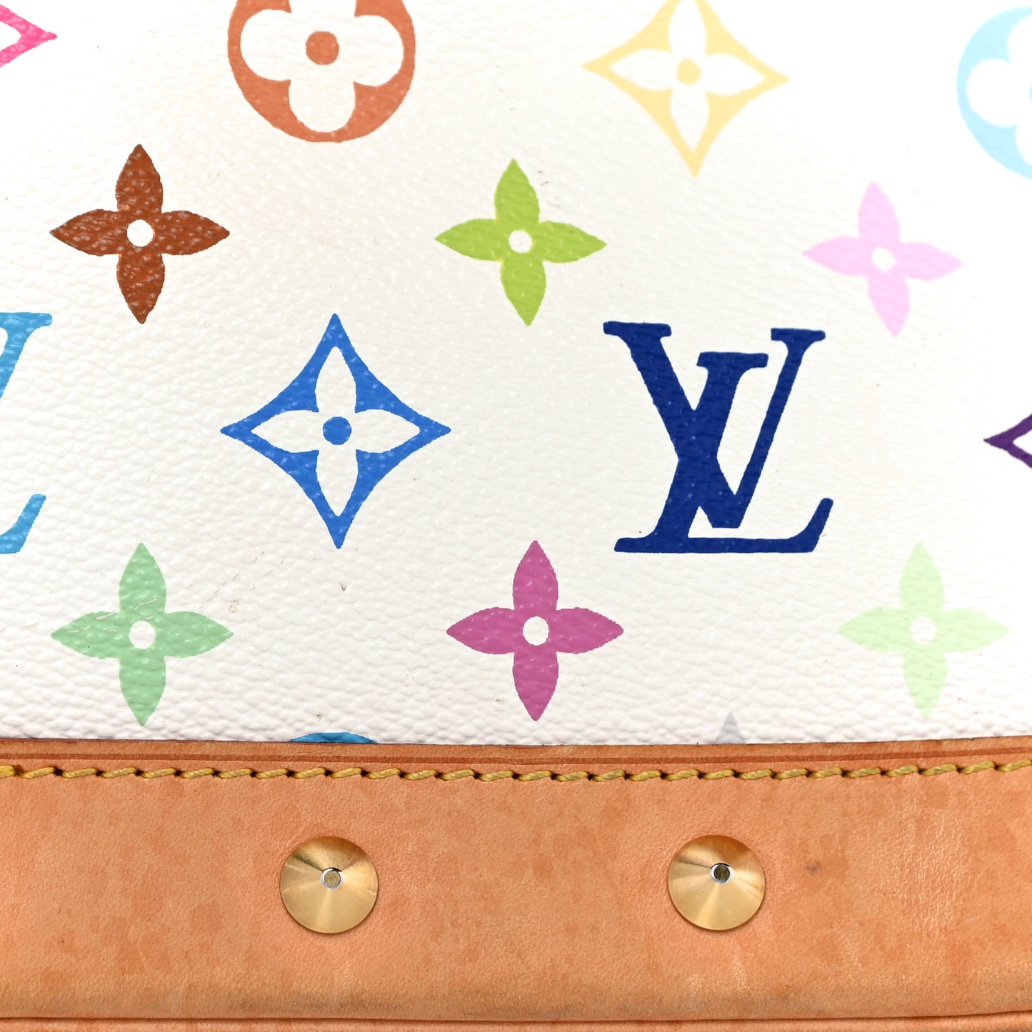 Monogram Multicolor Alma White