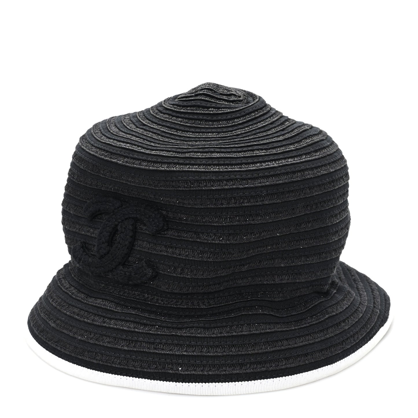 Cotton Viscose CC Bucket Hat M Black