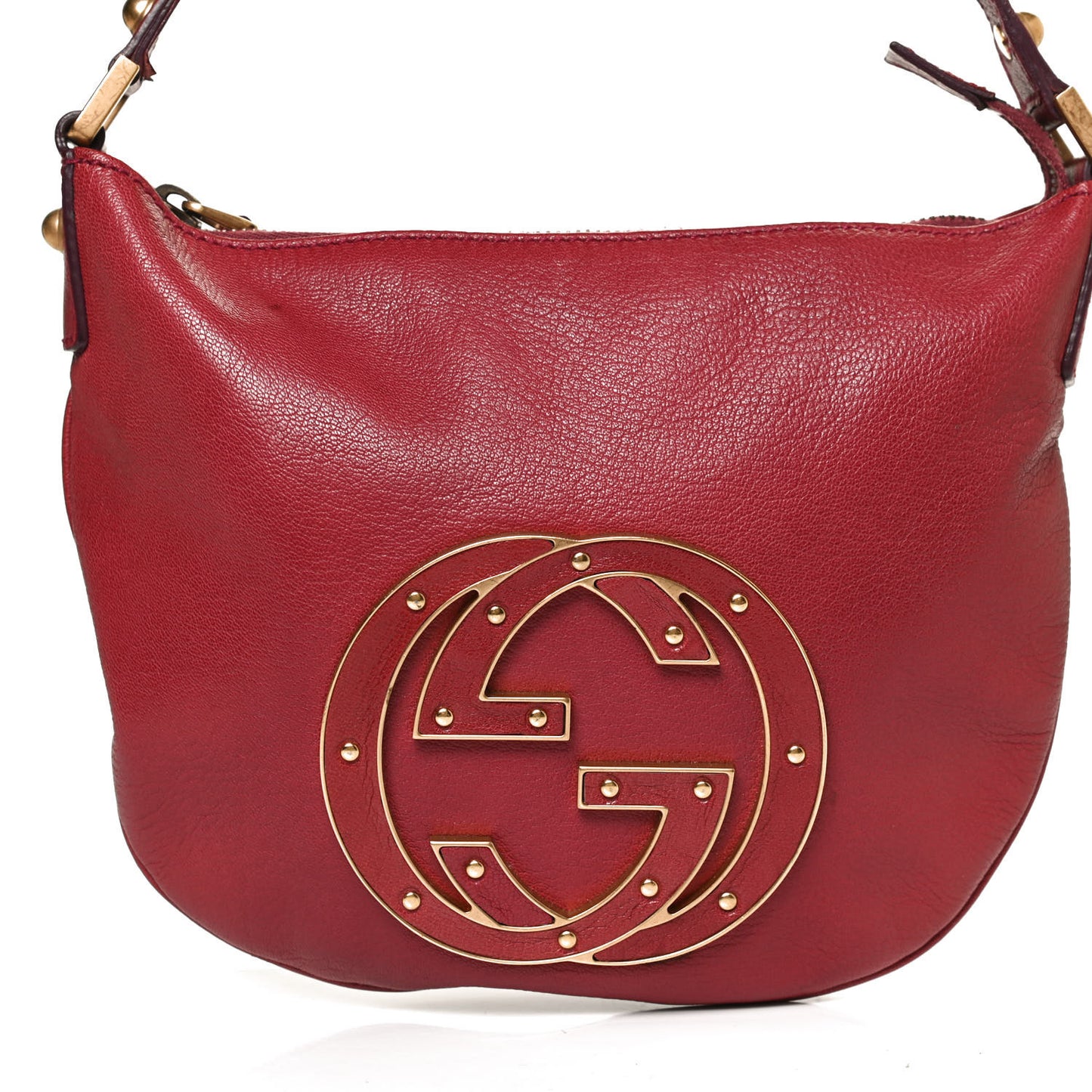 Calfskin Small Blondie Hobo Red