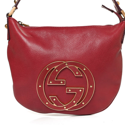 Gucci Calfskin Small Blondie Hobo Red 7 of 9