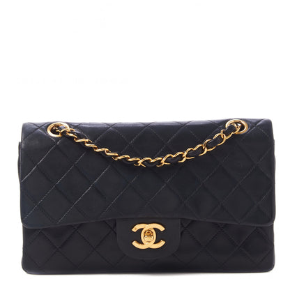 Chanel Lambskin Quilted Small Double Flap Black 1 of 10