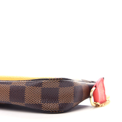 Louis Vuitton Damier Ebene 2015 Christmas Animation Mini Pochette Accessories 9 of 10