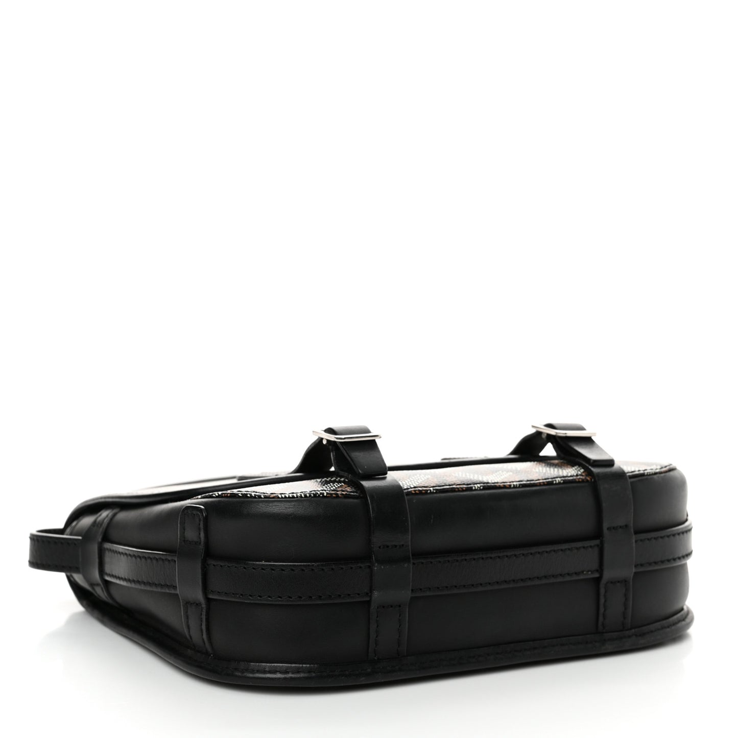 Goyardine Belvedere PM Messenger Bag Black