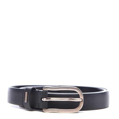 Chanel Lambskin Belt 80 32 Black 1 of 7