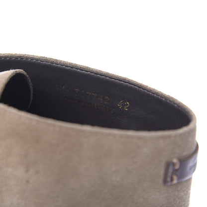 Saint Laurent Suede Mens Oran Lu Boots 42 Sigaro 9 of 13