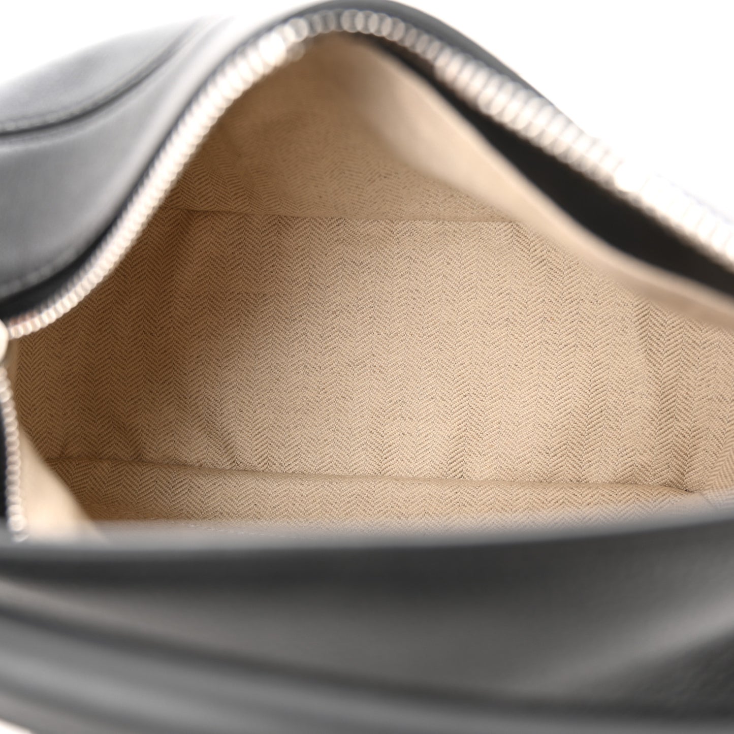 Calfskin Small Puzzle Bag Black