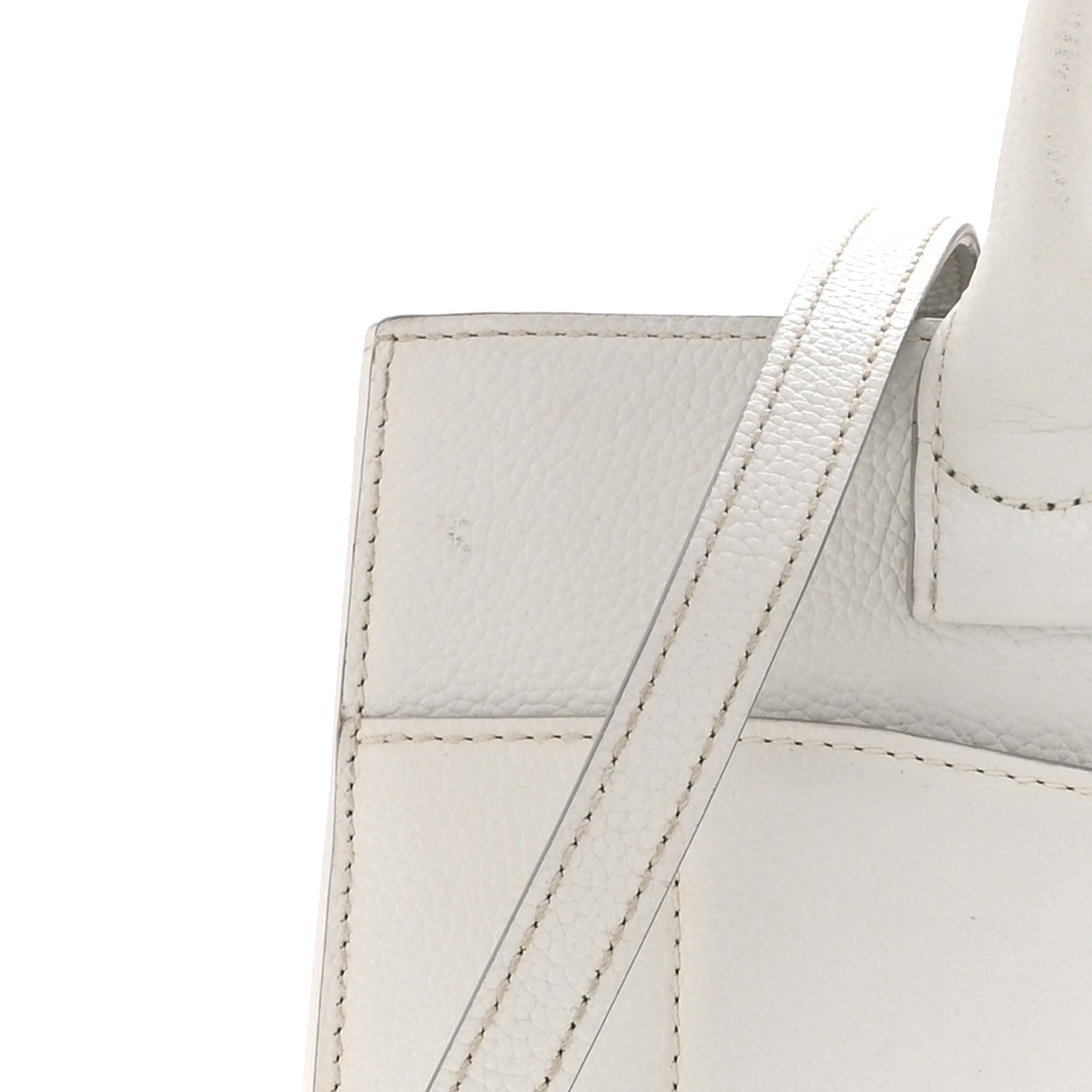 Chanel Grained Calfskin Small Neo Executive Shopper Tote White 11 of 13