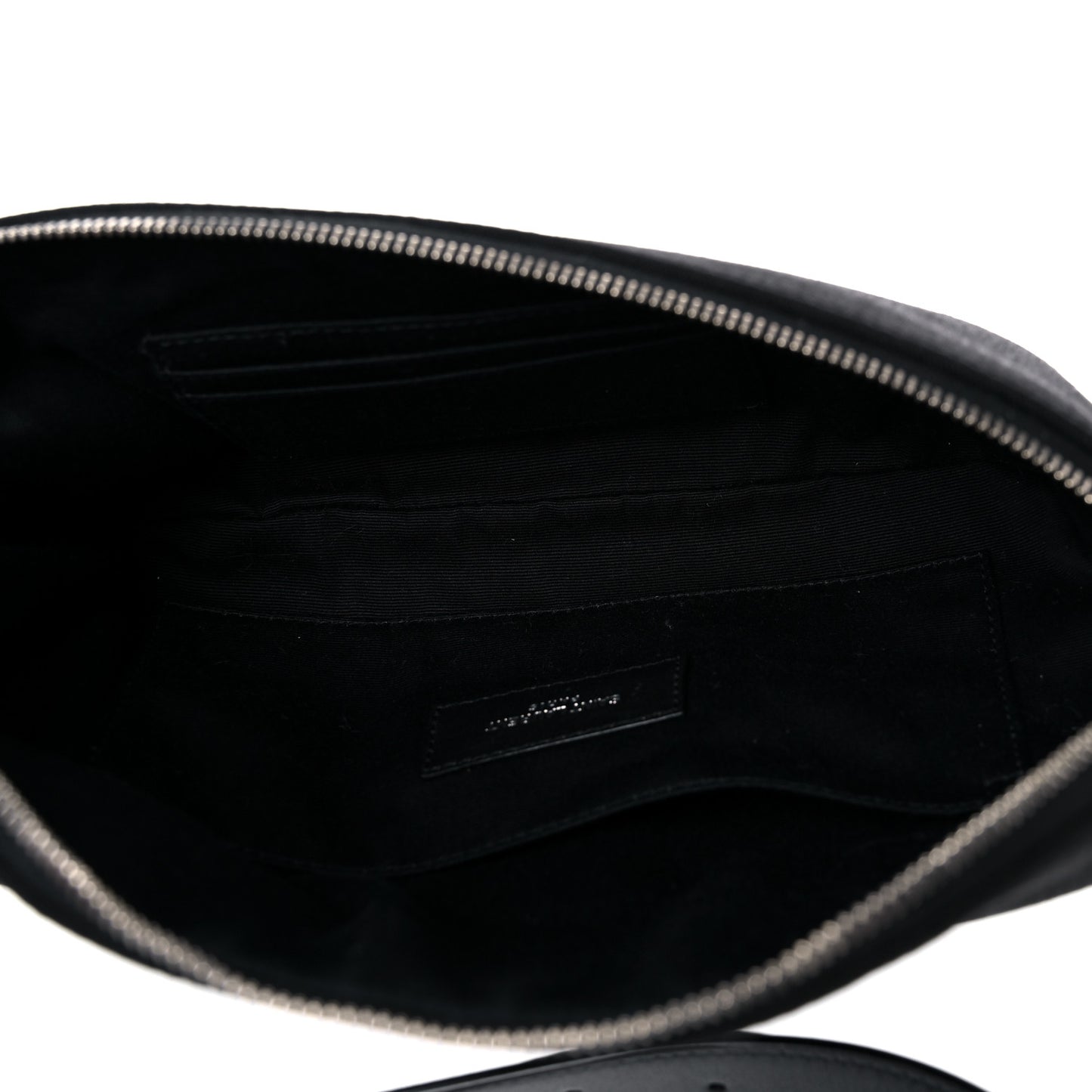Canvas Monogram Belt Bag Black