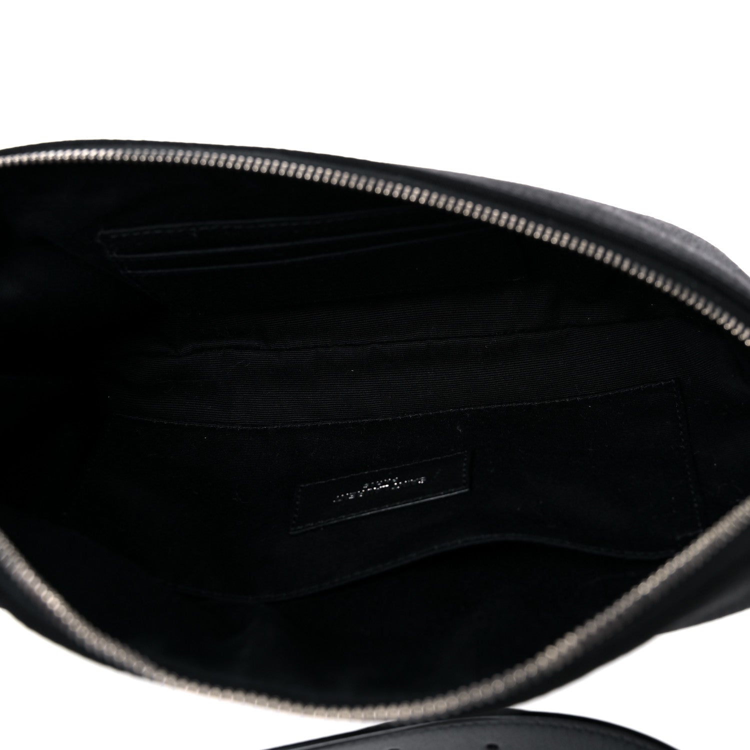Saint Laurent Canvas Monogram Belt Bag Black 5 of 9