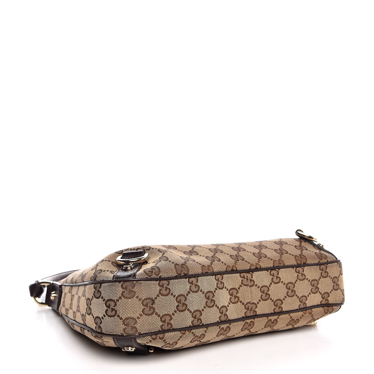 Gucci Monogram Medium Abbey D Ring Hobo Brown 4 of 8