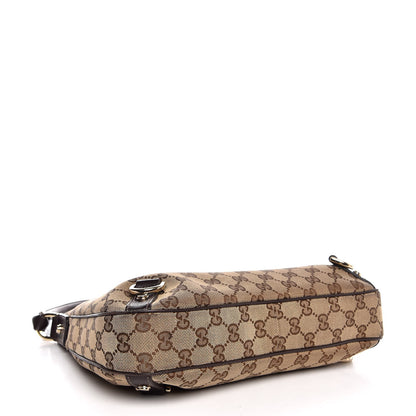 Gucci Monogram Medium Abbey D Ring Hobo Brown 4 of 8
