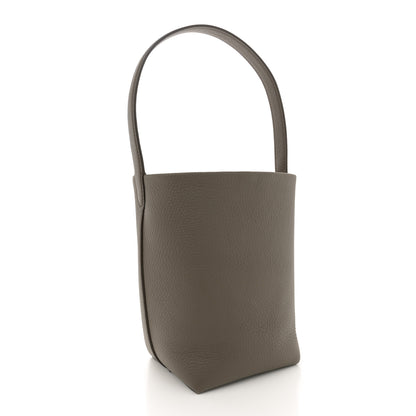 The Row Grained Calfskin Small N/S Park Tote Elephant 3 of 12