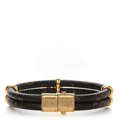 Louis Vuitton Monogram Keep It Twice Bracelet 19 3 of 6