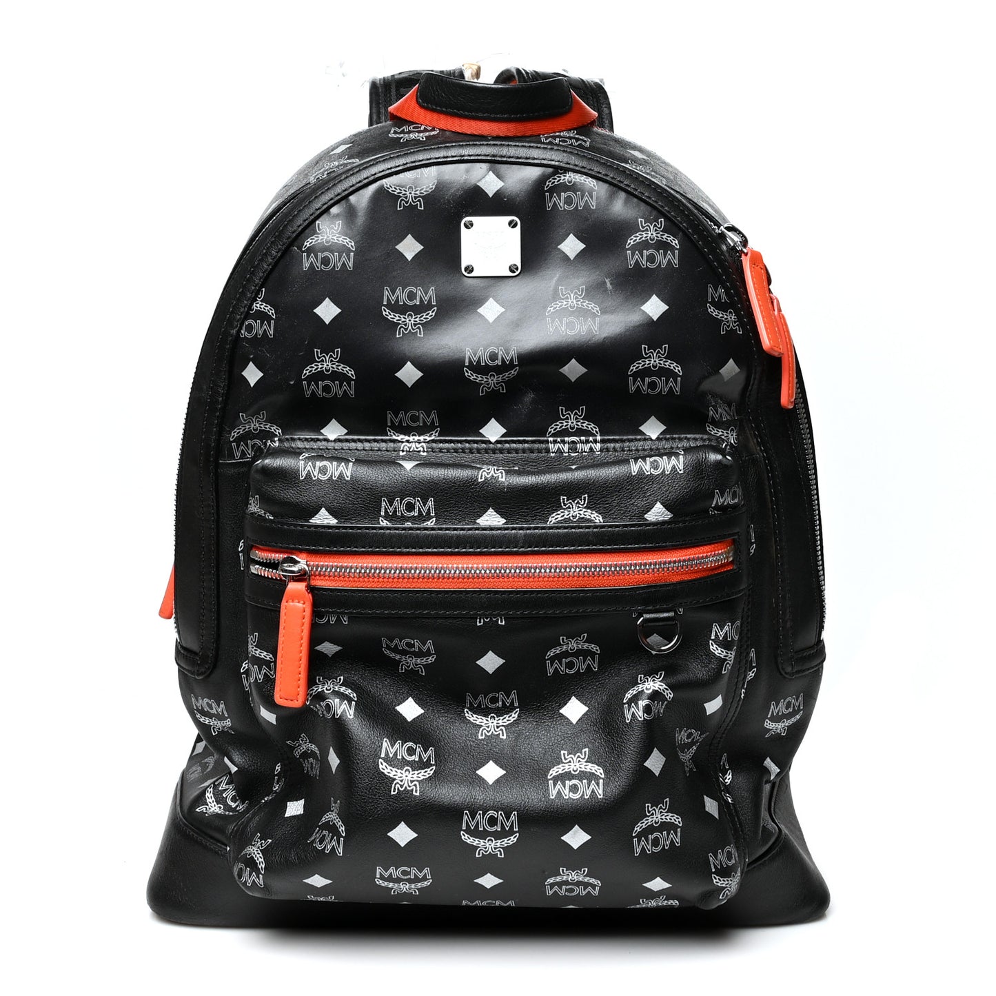 Visetos Reflective Nylon Medium Resnick Backpack Black