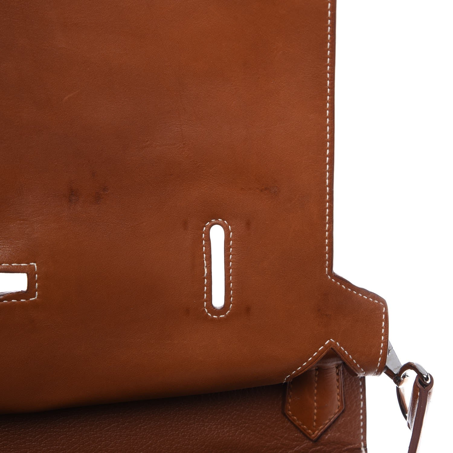 Hermes Toile Natural Barenia Jypsiere 34 Ecru 10 of 14