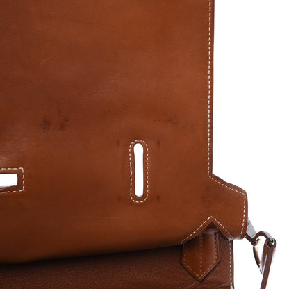 Hermes Toile Natural Barenia Jypsiere 34 Ecru 10 of 14