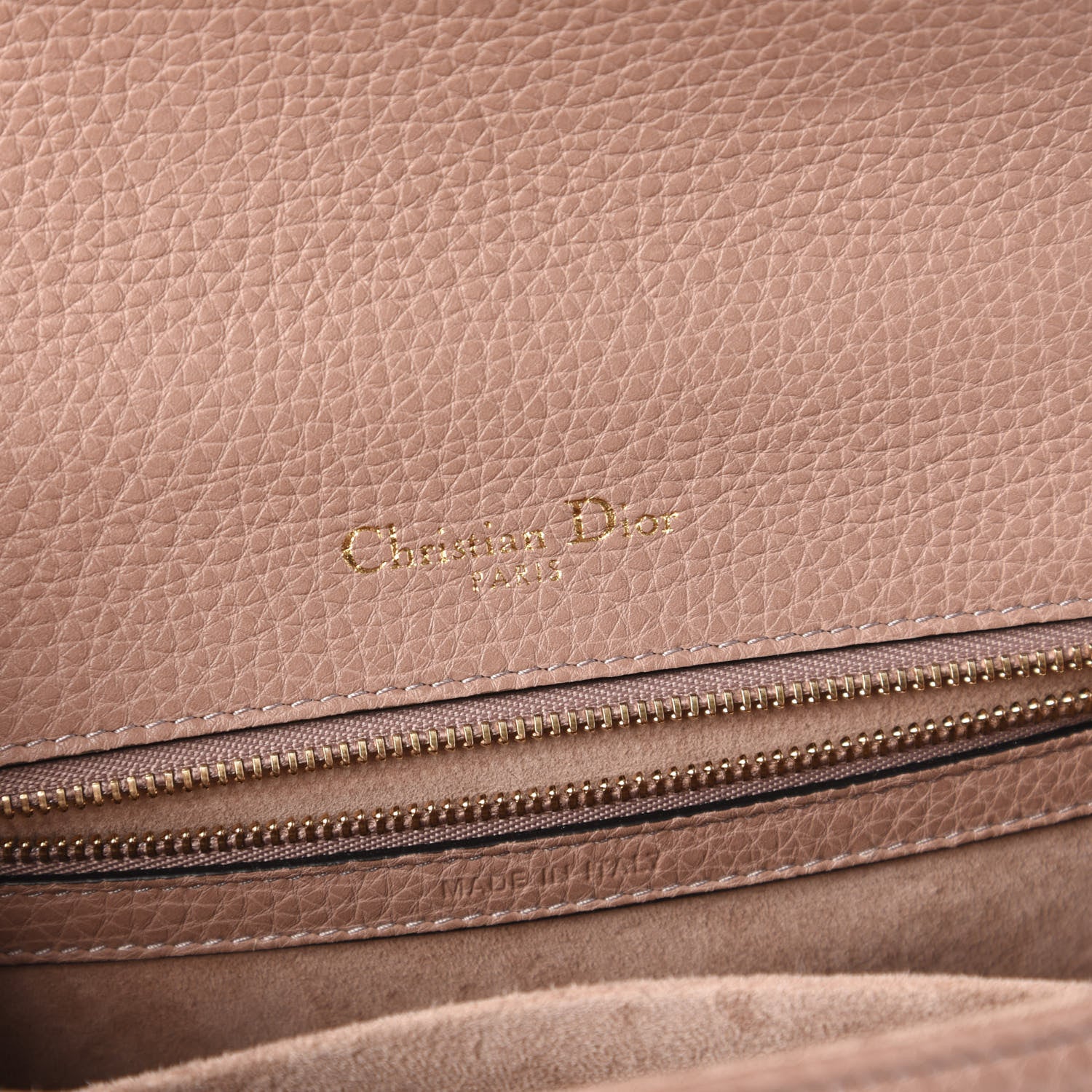 Christian Dior Grained Calfskin Small Diorama Flap Bag Taupe 8 of 11