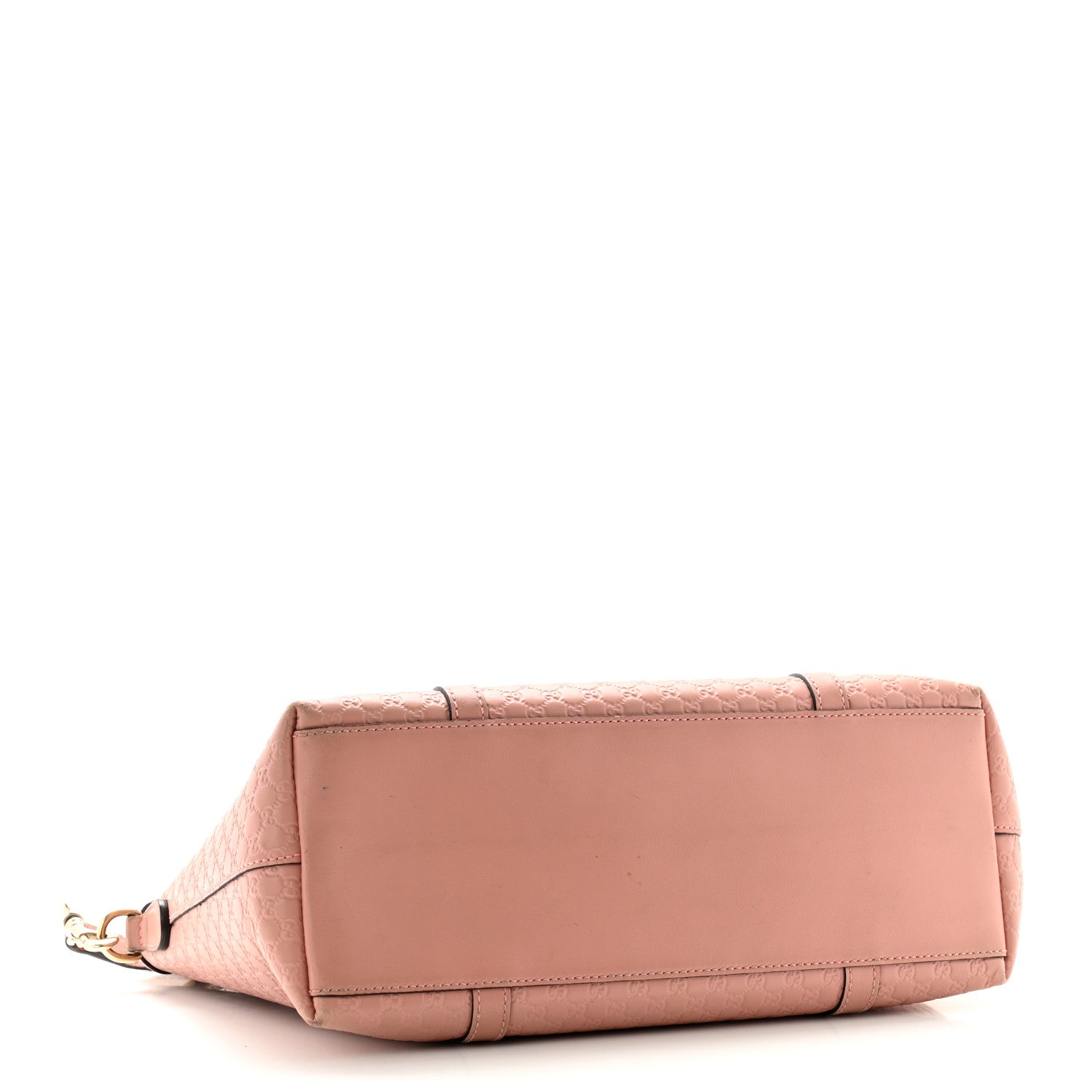 Gucci Soft Microguccissima Small Zippered Satchel Soft Pink 3 of 13