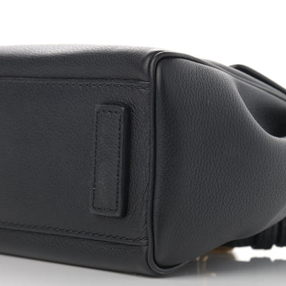 Versace Grained Calfskin Small La Medusa Top Handle Bag Black 9 of 13