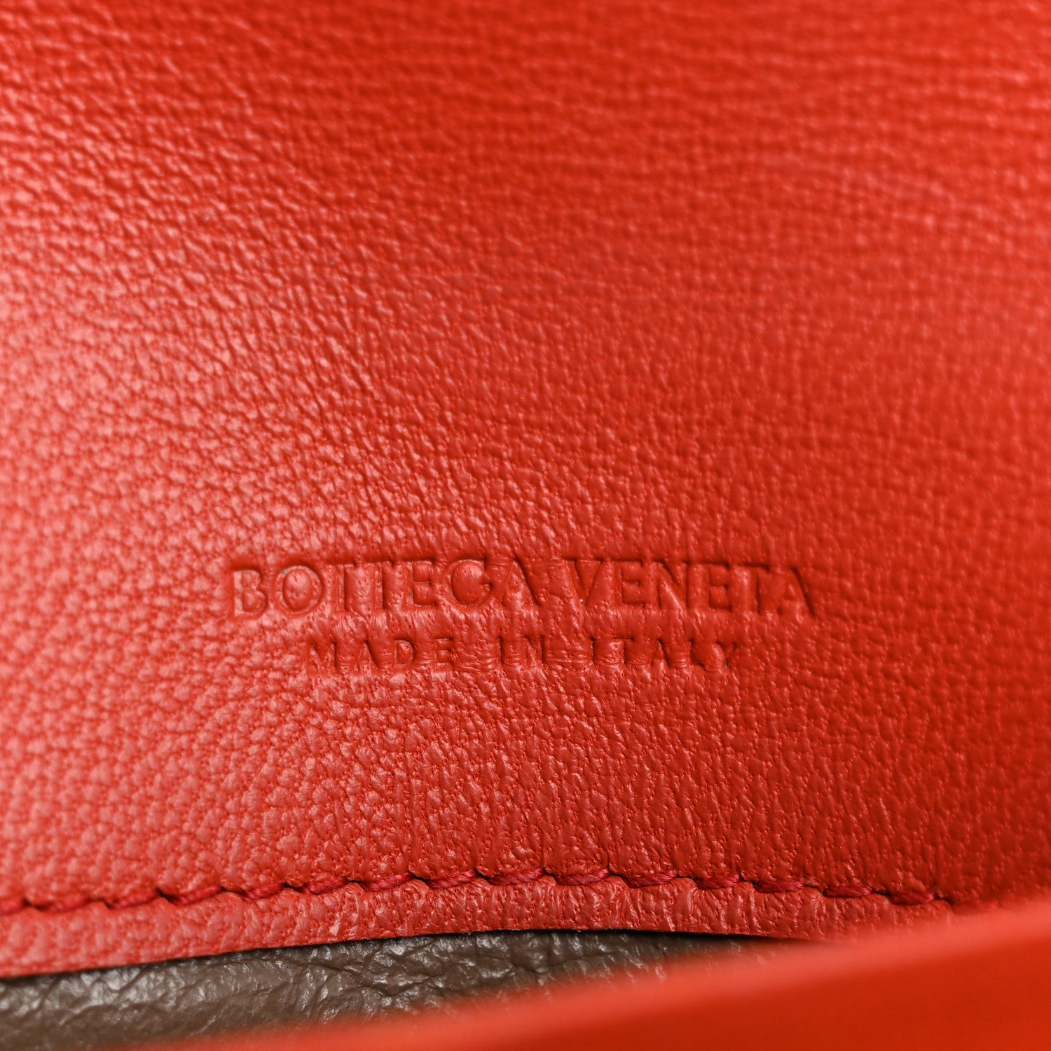 Bottega Veneta Nappa Intrecciato Continental Wallet Red 7 of 14