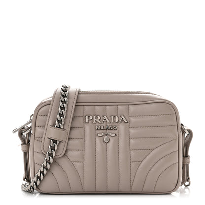 Prada Soft Calfskin Diagramme Camera Bag Cammeo 1 of 9