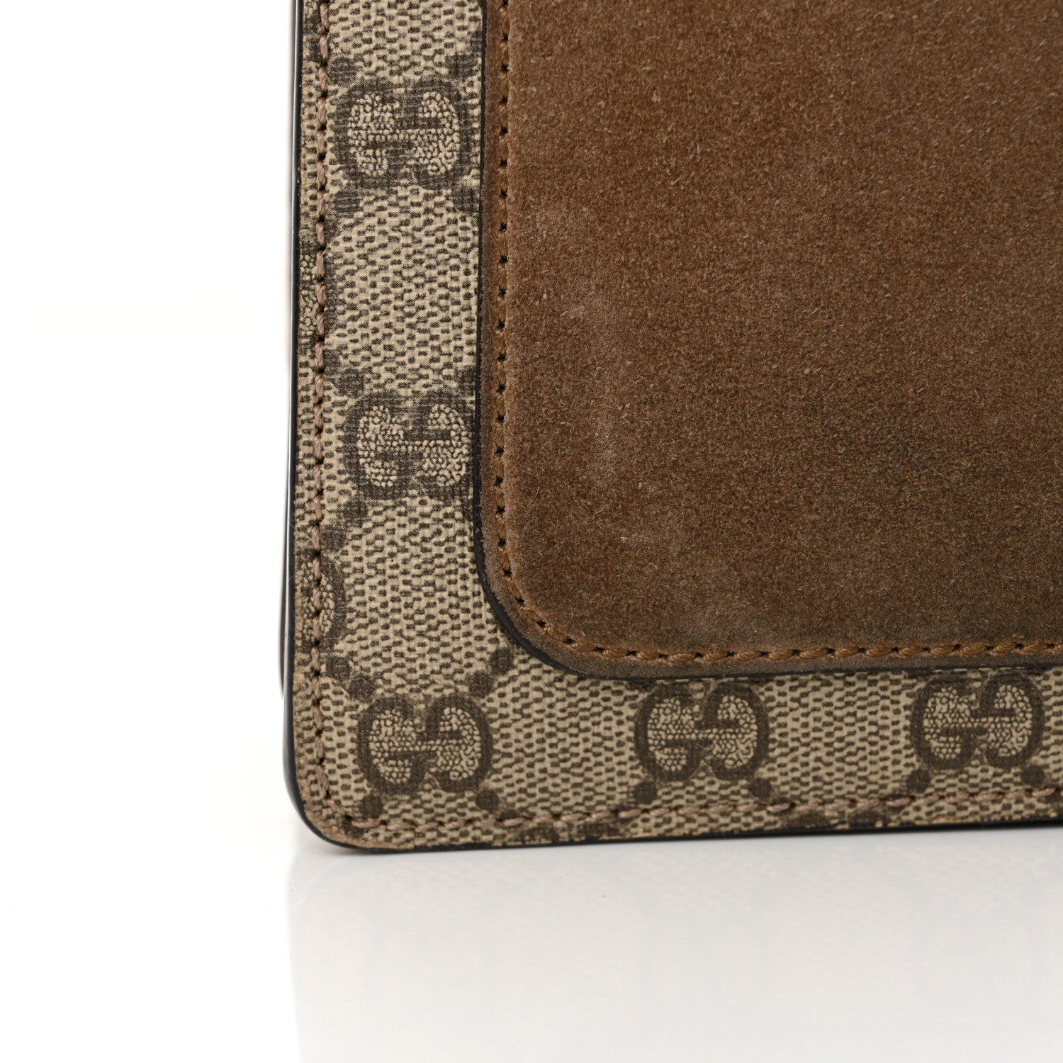 Gucci GG Supreme Monogram Medium Dionysus Shoulder Bag Taupe 14 of 15