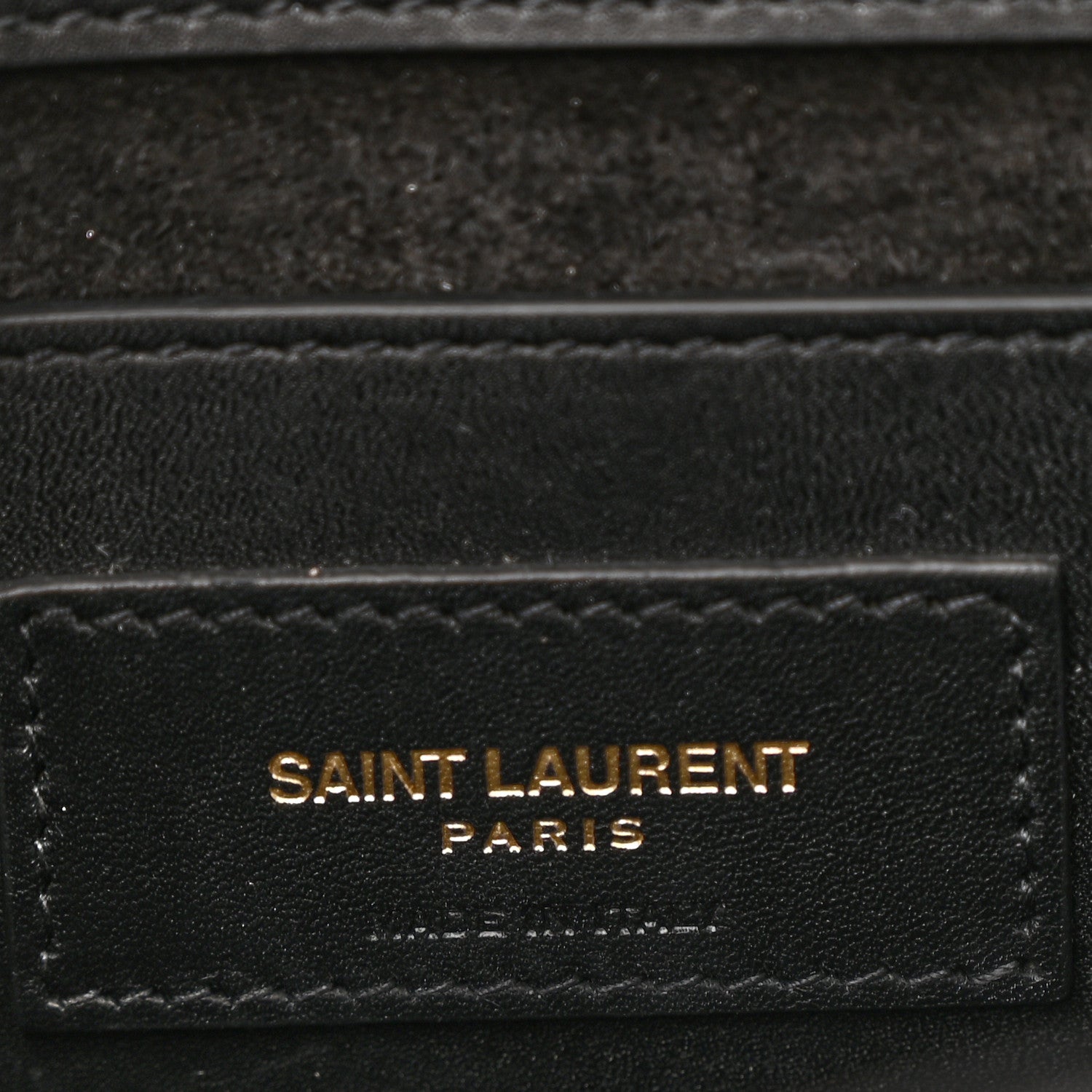 Saint Laurent Grain De Poudre Medium Classic Monogram Kate Tassel Satchel Black 6 of 10