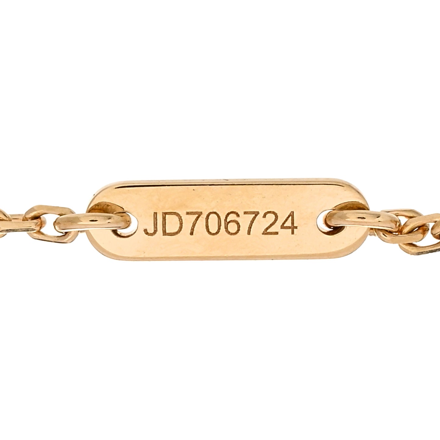 18K Yellow Gold Mother of Pearl Sweet Alhambra Butterfly Bracelet