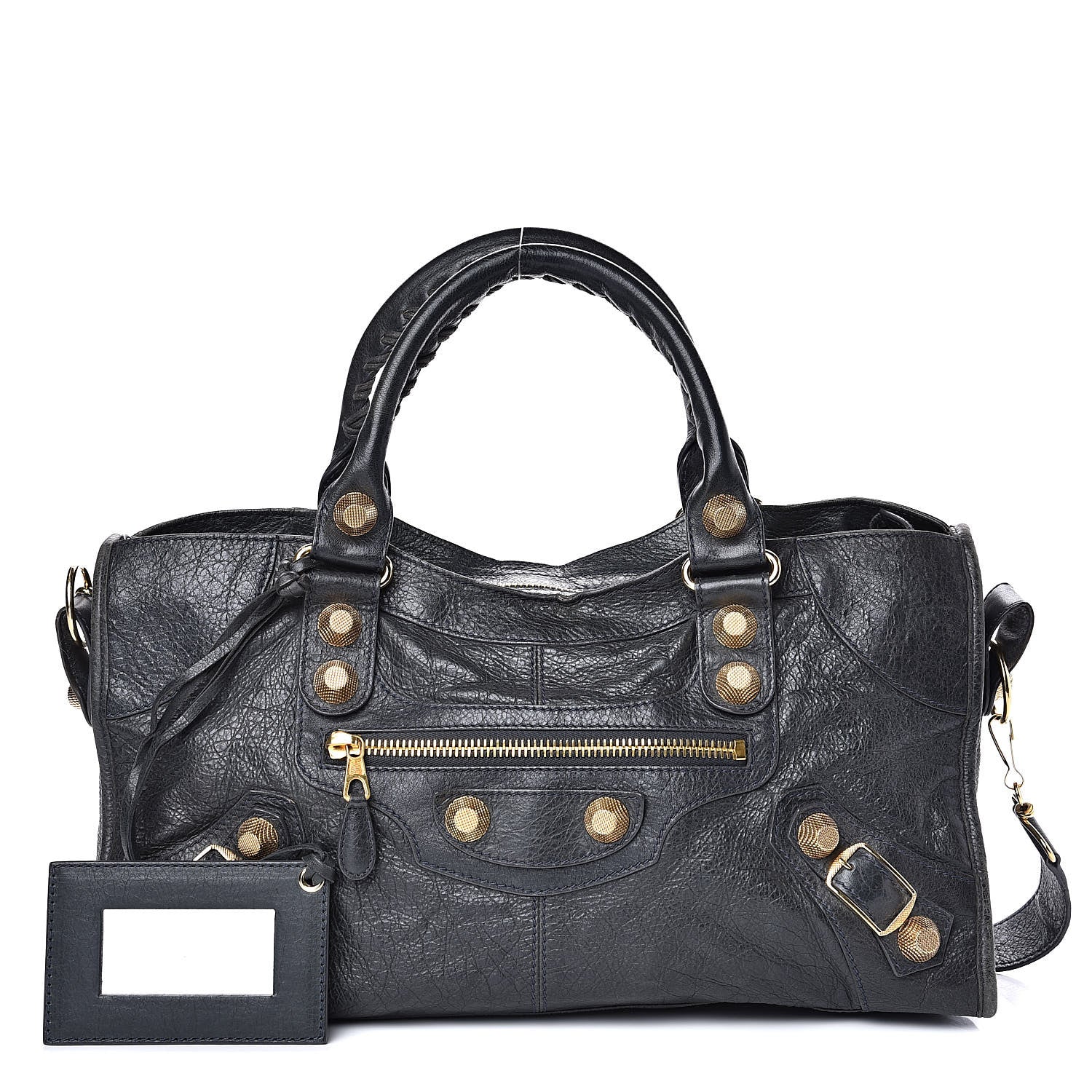 Balenciaga Agneau Giant 21 Gold Hardware Part Time Anthracite 1 of 17