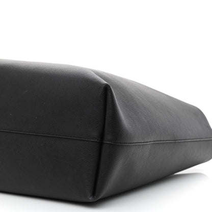 Saint Laurent Calfskin Large Shopping Tote Black 12 of 23