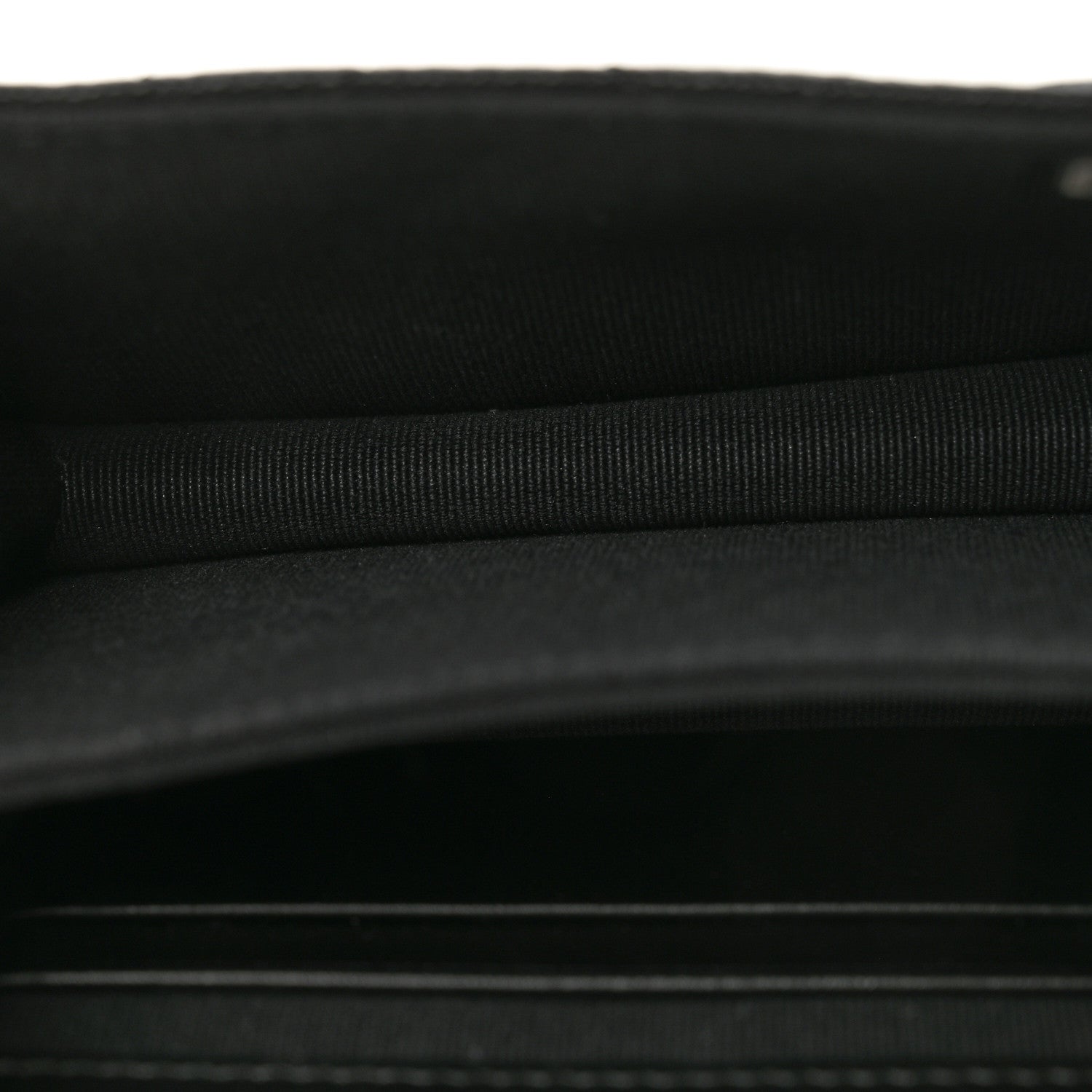 Chanel Shiny Caviar Quilted Clutch With Chain Black 6 of 15