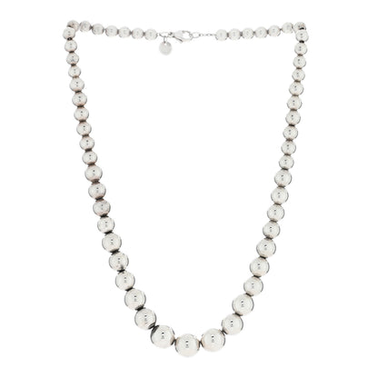 Tiffany Sterling Silver HardWear Graduated Ball Necklace 3 of 4