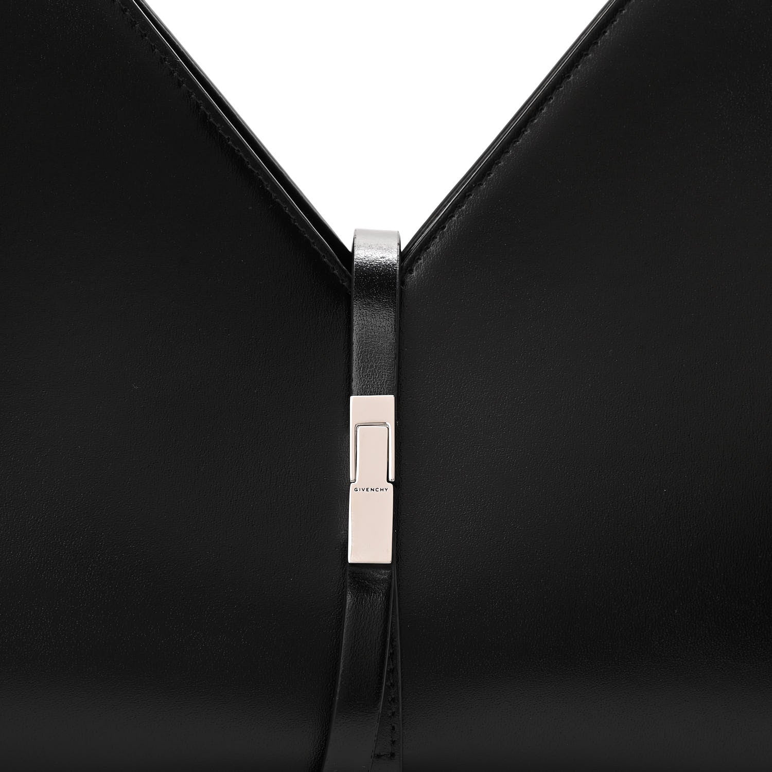 Givenchy Box Calfskin Small Cut Out Shoulder Bag Black 8 of 10