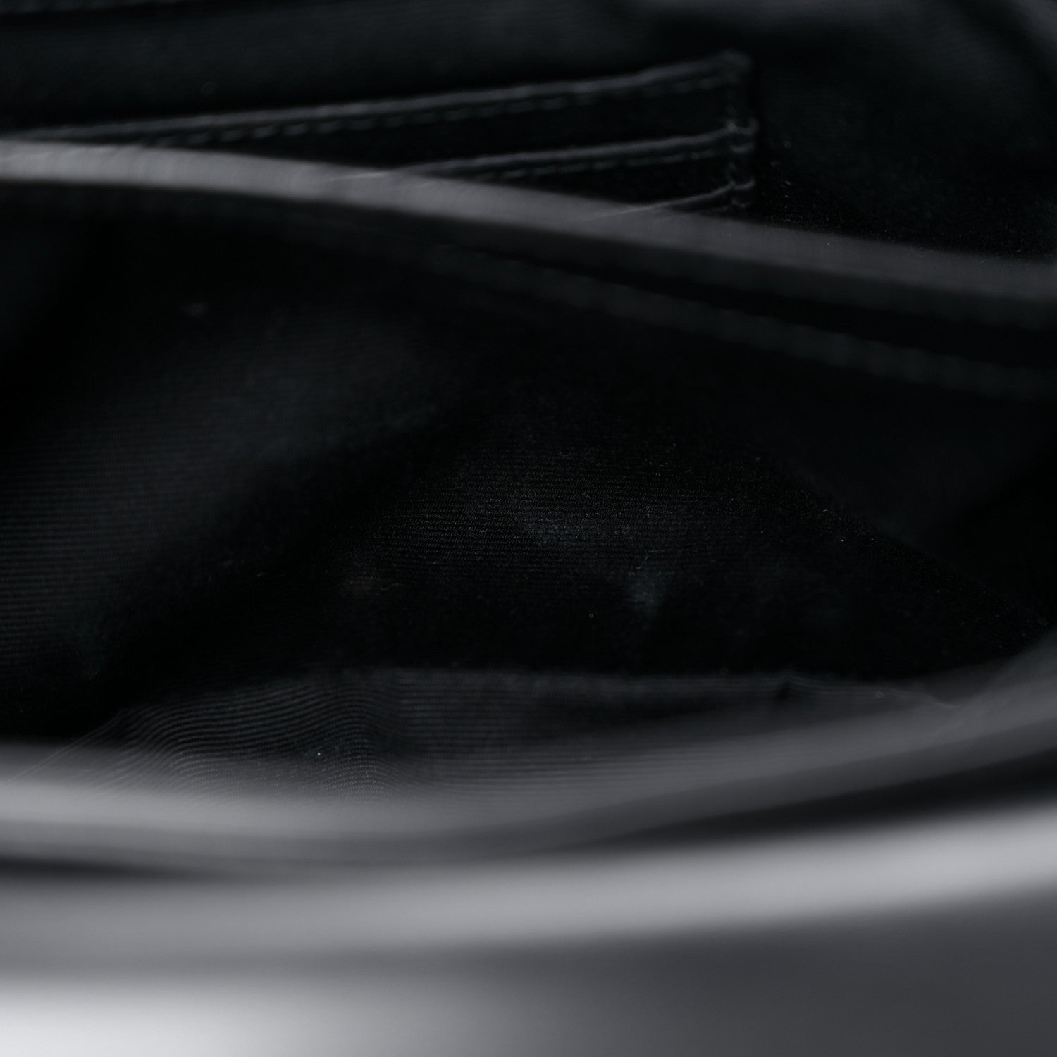 Saint Laurent Calfskin Y Quilted Monogram Toy Loulou Crossbody Bag Black 13 of 14