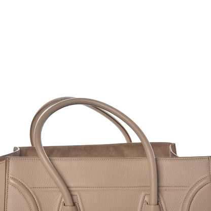 Celine Supple Calfskin Medium Phantom Luggage Beige 15 of 17