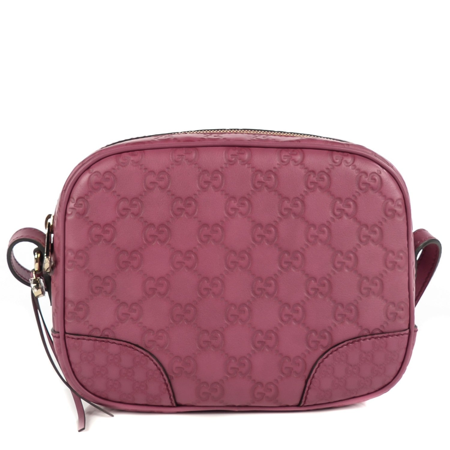 Gucci Guccissima Signature Mini Bree Messenger Bag Peonia Flower 1 of 7