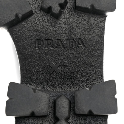 Prada Spazzolato Rois Monolith 55mm Derby Loafers 36 Black 8 of 10