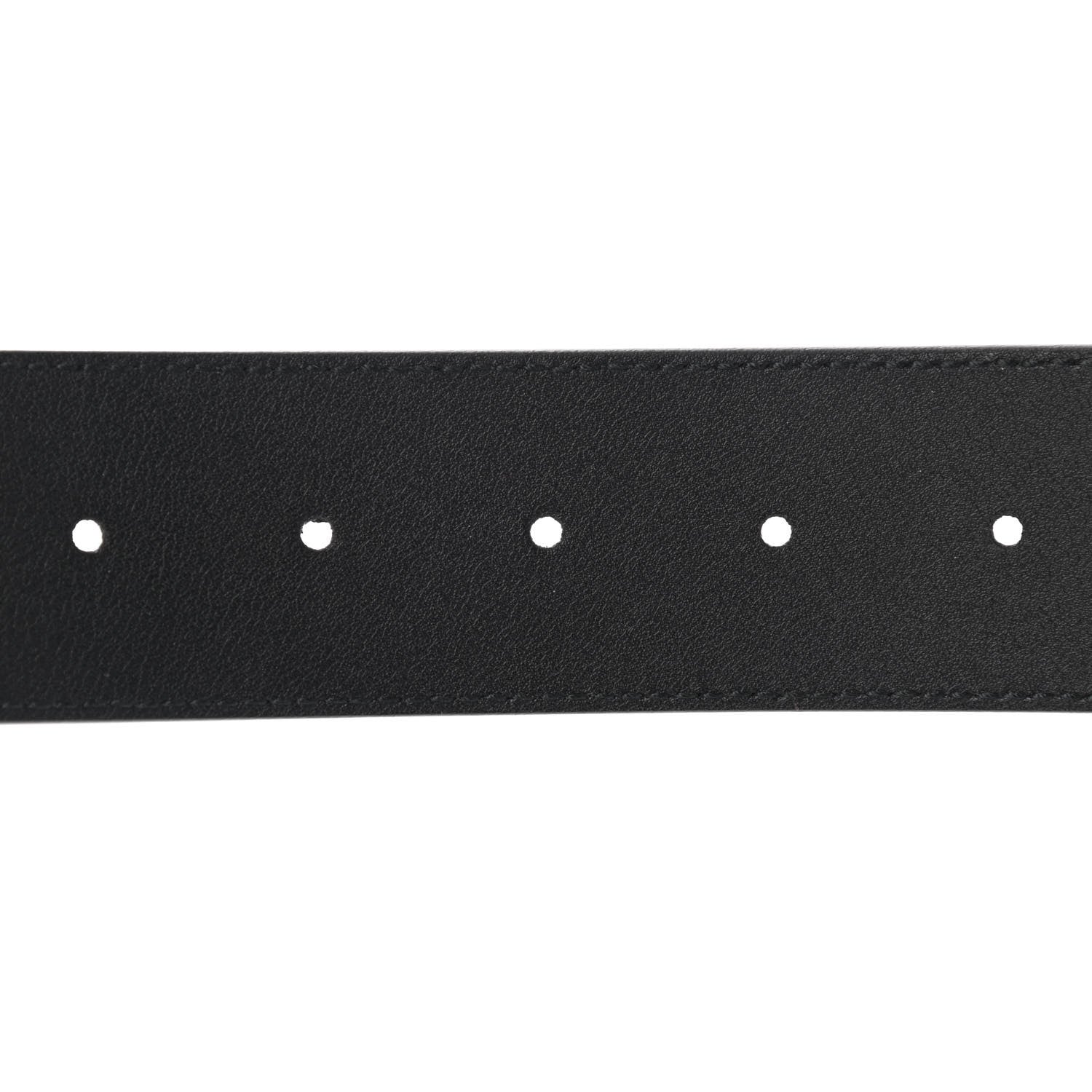 Gucci Calfskin Double G 40mm Belt 85 34 Black 3 of 6